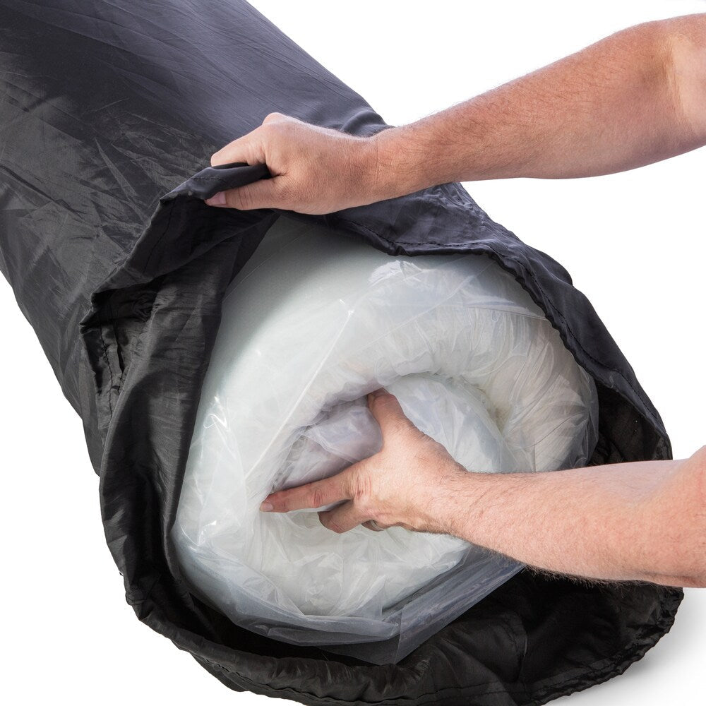 Materasso in memory foam gel Trizone da 8 pollici king-size della Grande Hotel Collection