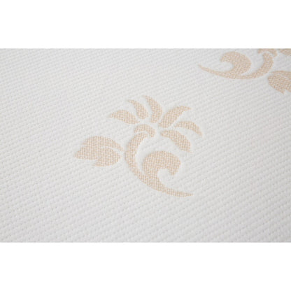 Materasso con supporto posturale Trizone Memory Foam da 14 pollici per letto matrimoniale Grande Hotel Collection - Bianco