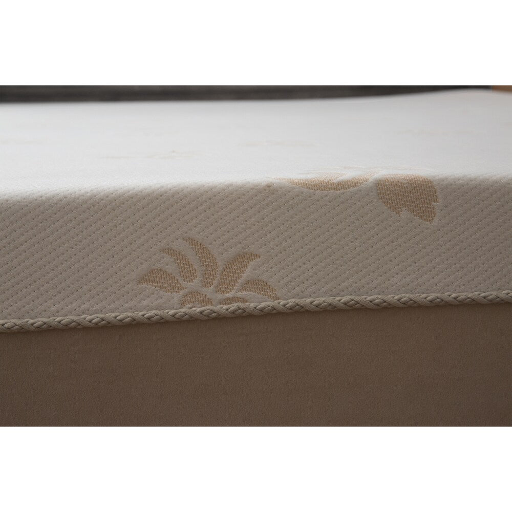 Materasso con supporto posturale Trizone Memory Foam da 14 pollici per letto matrimoniale Grande Hotel Collection - Bianco