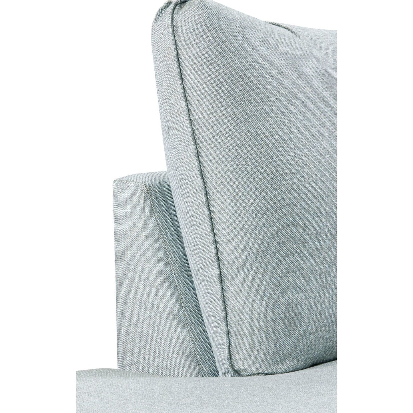 Divano Grande Mist Round Arm Transitional Baby Blue