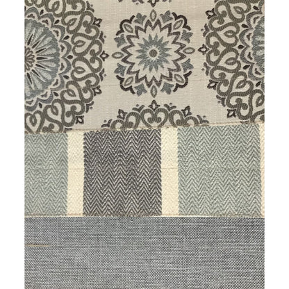 Divano Grande Mist Round Arm Transitional Baby Blue