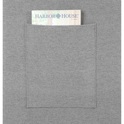 Divano letto singolo convertibile 4 in 1 grigio 27.13 con schienale regolabile in 6 posizioni e 2 cuscini per soggiorno