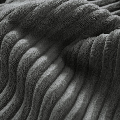 Divano a due posti imbottito in velluto a coste grigio moderno da 85,4 pollici con 2 cuscini decorativi per soggiorno