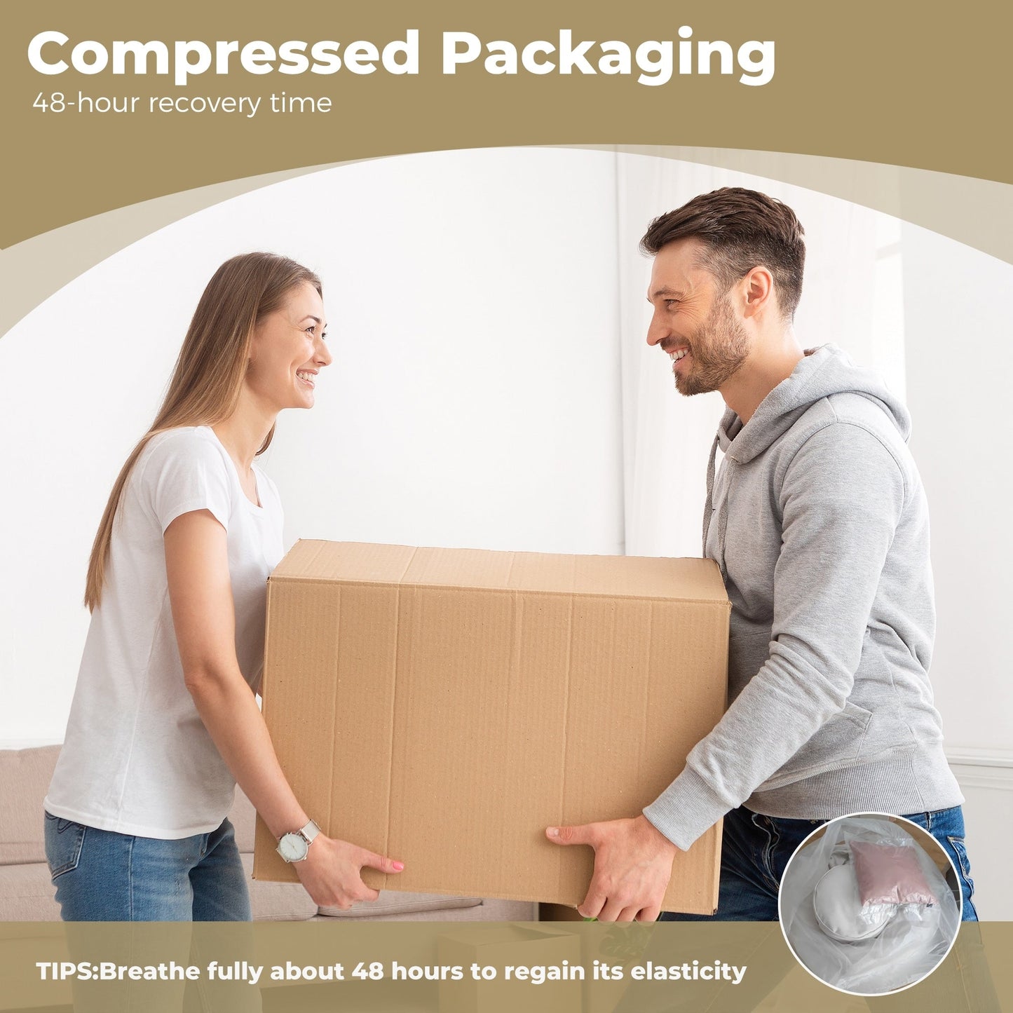 Divano a sacco in ciniglia grigio oversize con cuscini