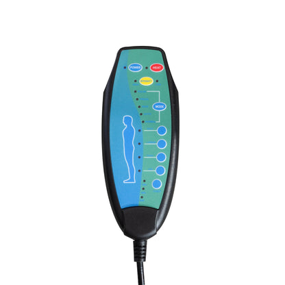 Poltrona reclinabile elettrica imbottita in velluto grigio per anziani con massaggio, riscaldamento lombare e tasche laterali portaoggetti