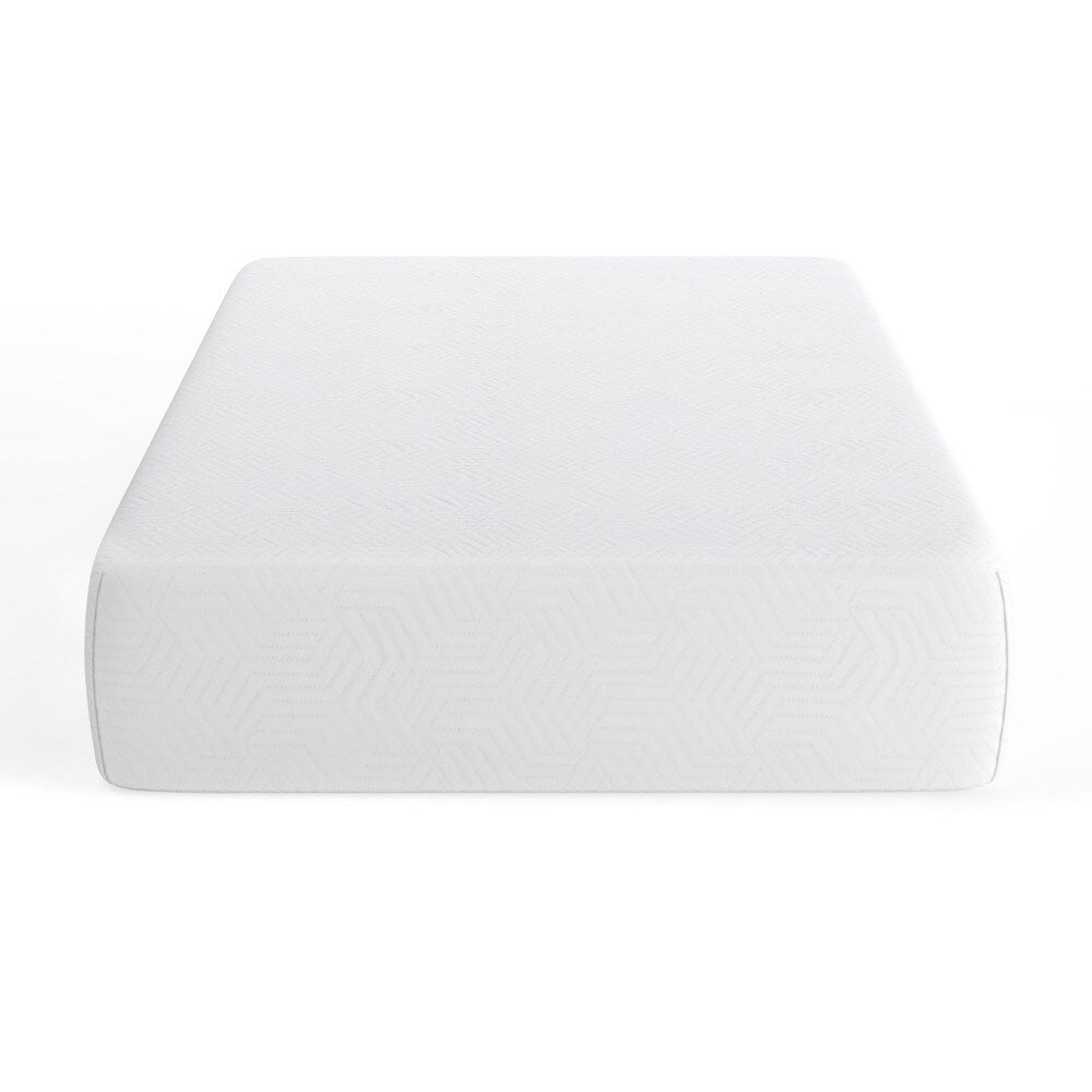 Materasso in memory foam a 3 strati con gel rinfrescante al tè verde in una scatola