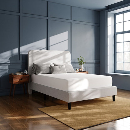 Materasso in memory foam a 3 strati con gel rinfrescante al tè verde in una scatola