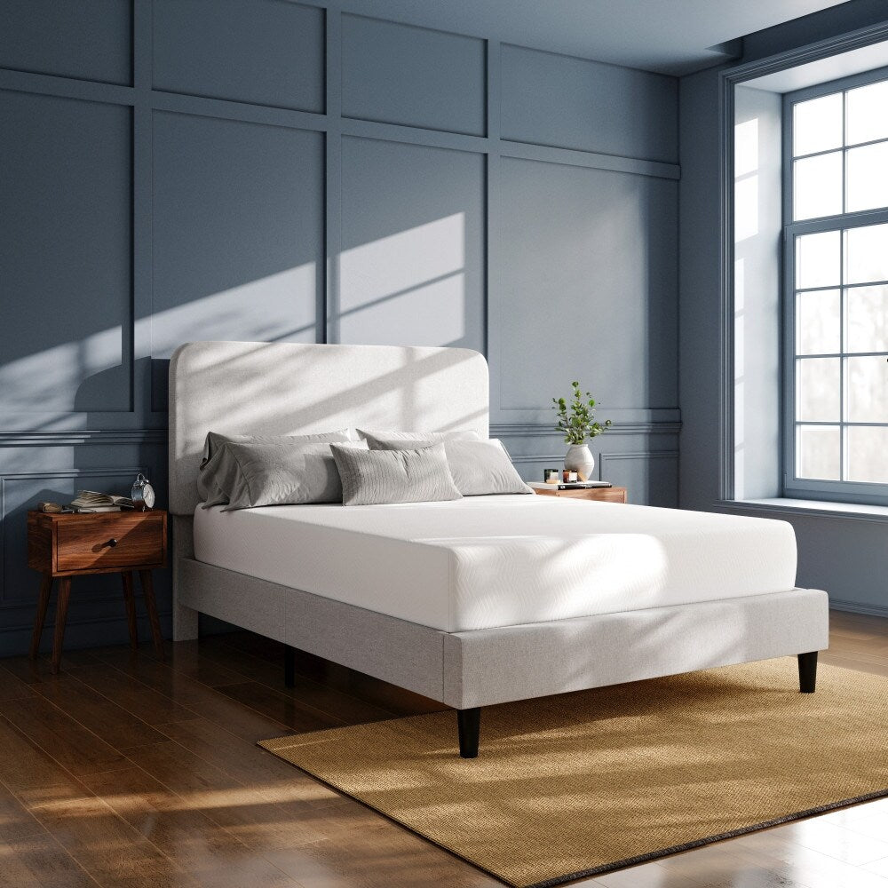 Materasso in memory foam a 3 strati con gel rinfrescante al tè verde in una scatola