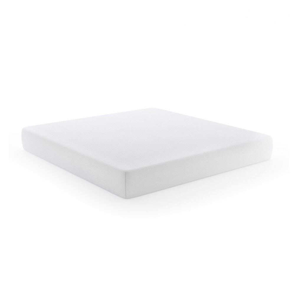 Materasso in memory foam a 3 strati con gel rinfrescante al tè verde in una scatola