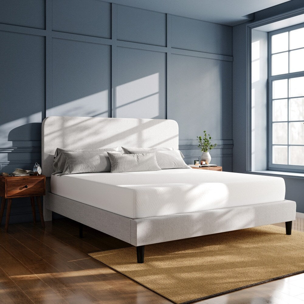 Materasso in memory foam a 3 strati con gel rinfrescante al tè verde in una scatola