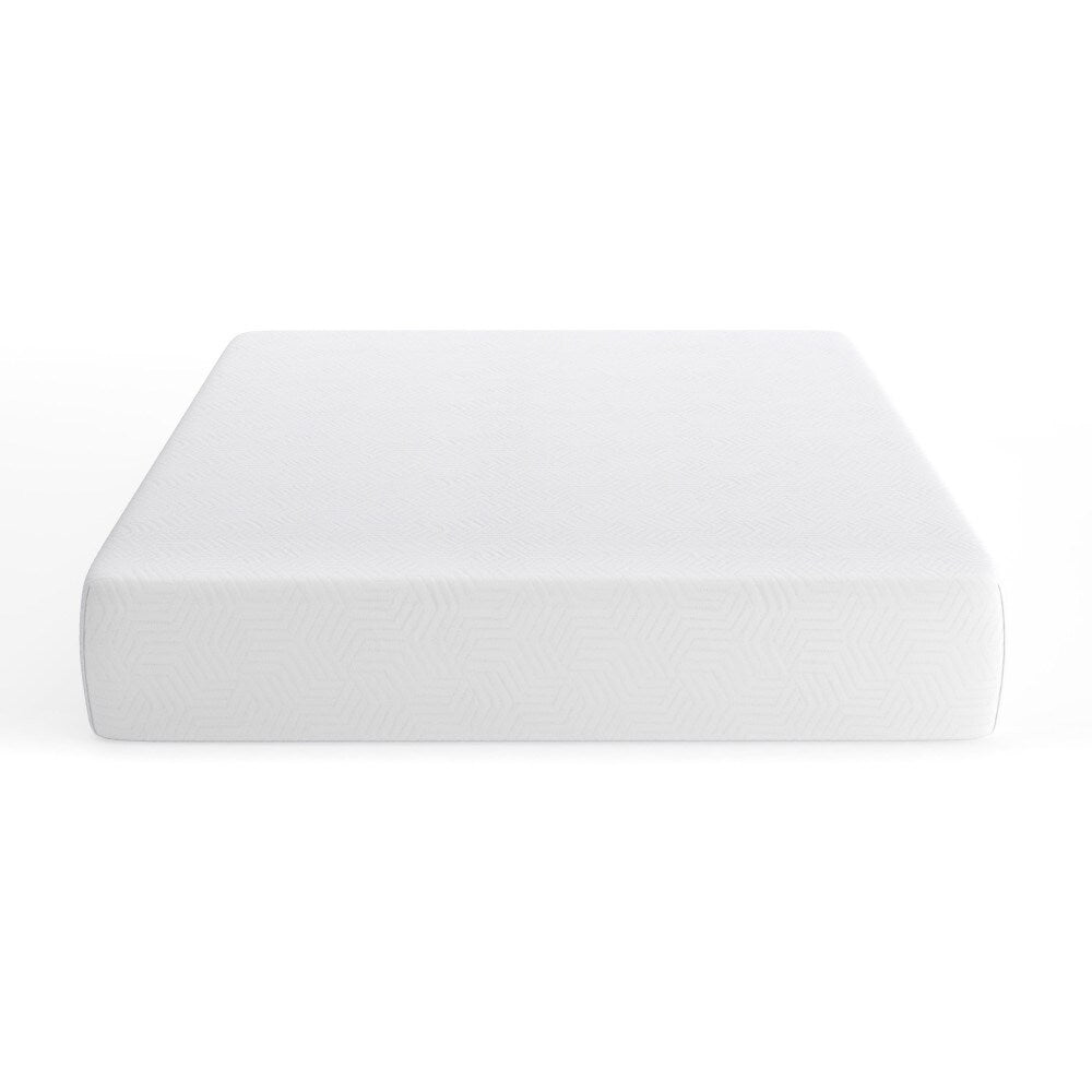 Materasso in memory foam a 3 strati con gel rinfrescante al tè verde in una scatola