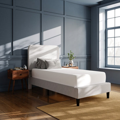 Materasso in memory foam a 3 strati con gel rinfrescante al tè verde in una scatola