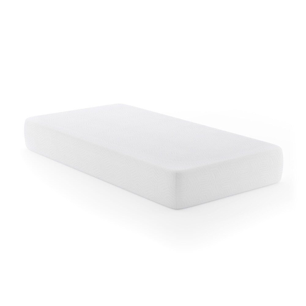 Materasso in memory foam a 3 strati con gel rinfrescante al tè verde in una scatola