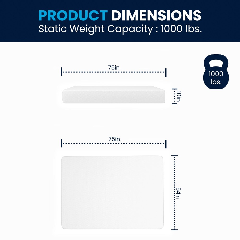 Materasso in memory foam a 4 strati con gel rinfrescante al tè verde in una scatola