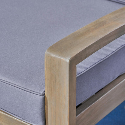 Set di divani componibili da esterno Grenada in legno di acacia da 6 pezzi di Christopher Knight Home