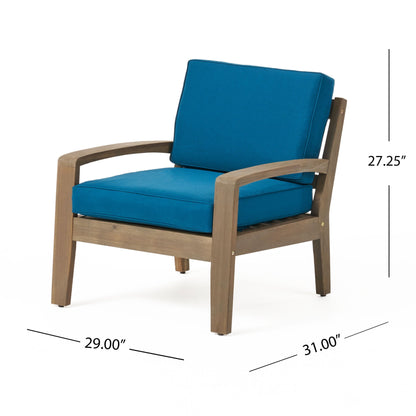 Set di tavolini da caffè Grenada Acacia Loveseat di Christopher Knight Home