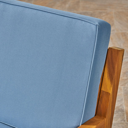 Set di divani componibili da esterno Grenada in acacia di Christopher Knight Home