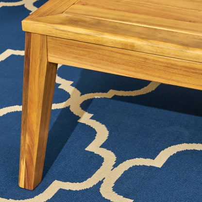 Set di divani componibili da esterno Grenada in acacia di Christopher Knight Home