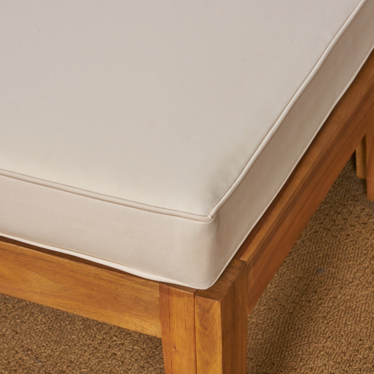 Set di divani componibili da esterno Grenada a 4 posti in acacia di Christopher Knight Home