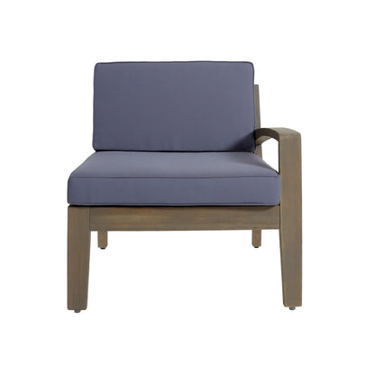 Set di divani componibili da esterno Grenada in acacia di Christopher Knight Home