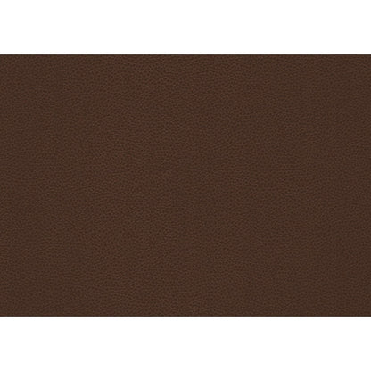 Poltrona reclinabile Grete in similpelle di qualità premium marrone chiaro scuro