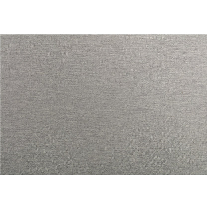 Divano moderno in tessuto grigio da 74,8'' a 2 posti con gambe in ferro e comodi cuscini, per soggiorno, appartamento, camera da letto