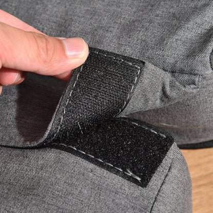 Divano letto trasformabile HOMCOM, poltrona reclinabile imbottita con cuscino per soggiorno, camera da letto, salotto, grigio