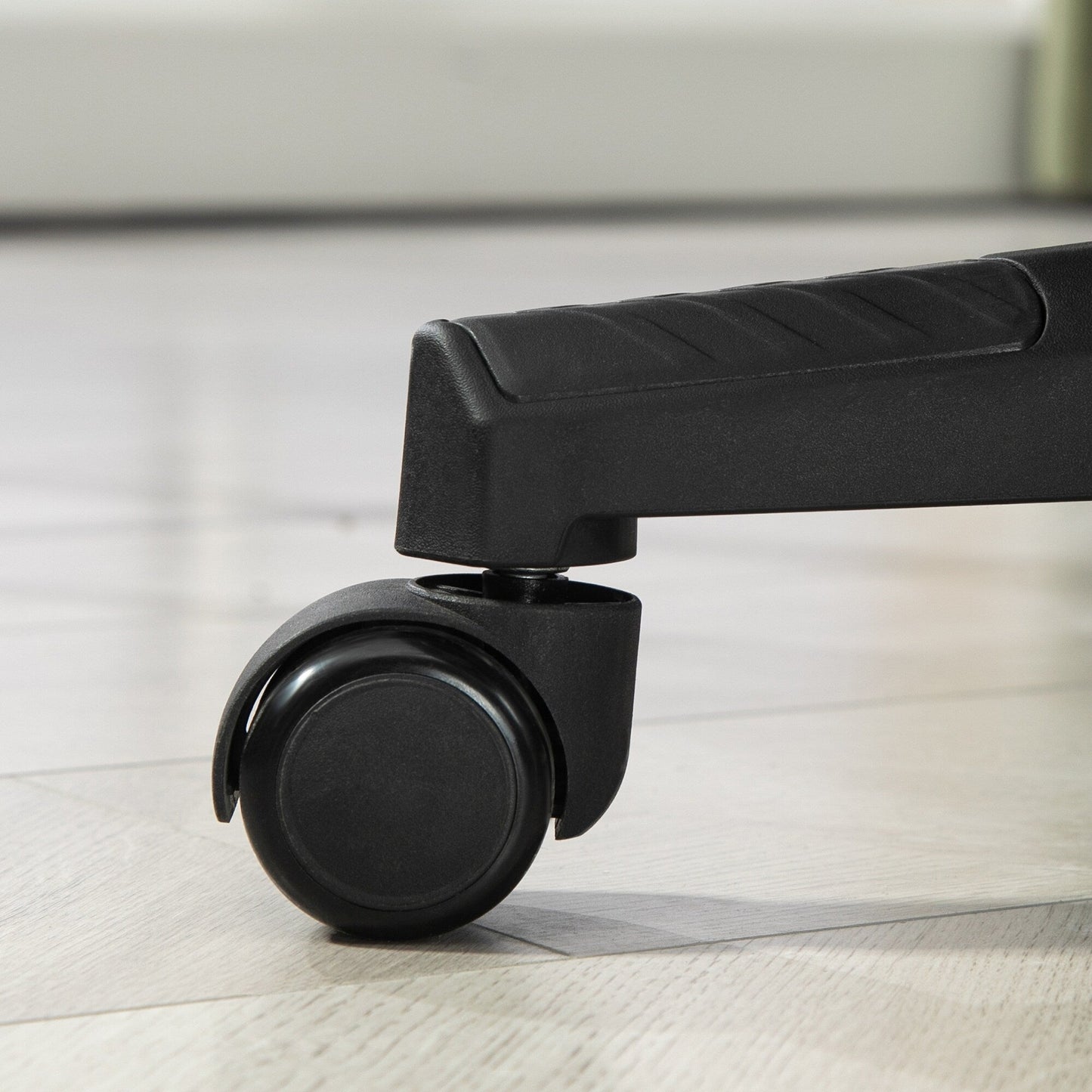 HOMCOM Sedia da ufficio con schienale alto e massaggio vibrante con 6 punti di vibrazione, beige