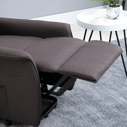 Poltrona reclinabile elettrica HOMCOM con telecomando