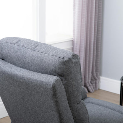 Poltrona reclinabile elettrica HOMCOM con telecomando