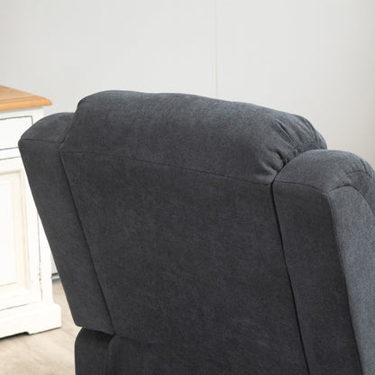 Poltrona reclinabile elettrica HOMCOM per anziani grandi e alti con massaggio