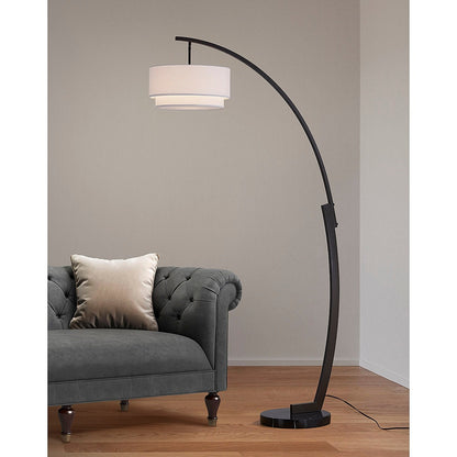 Lampada da terra in metallo HOMEGLAM ARC 81H