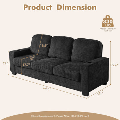 Divano moderno imbottito in velluto a coste HOOOWOOO per soggiorno