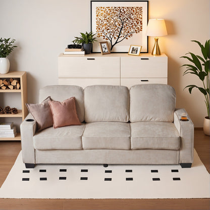 Divano moderno imbottito in velluto a coste HOOOWOOO per soggiorno