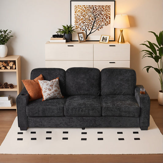 Divano moderno imbottito in velluto a coste HOOOWOOO per soggiorno