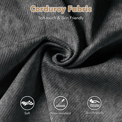 Divano moderno imbottito in velluto a coste HOOOWOOO per soggiorno