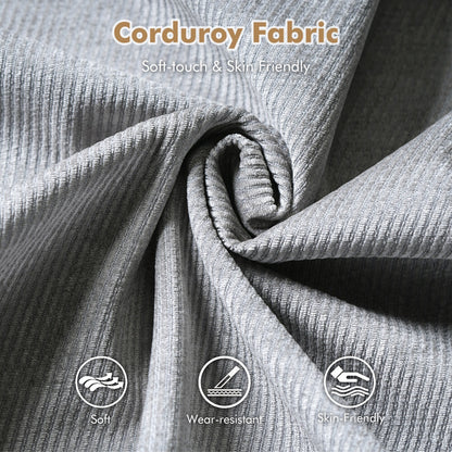 Divano moderno imbottito in velluto a coste HOOOWOOO per soggiorno