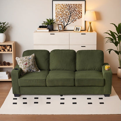 Divano moderno imbottito in velluto a coste HOOOWOOO per soggiorno