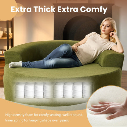 Divano da pavimento moderno in tessuto di velluto a coste HOOOWOOO