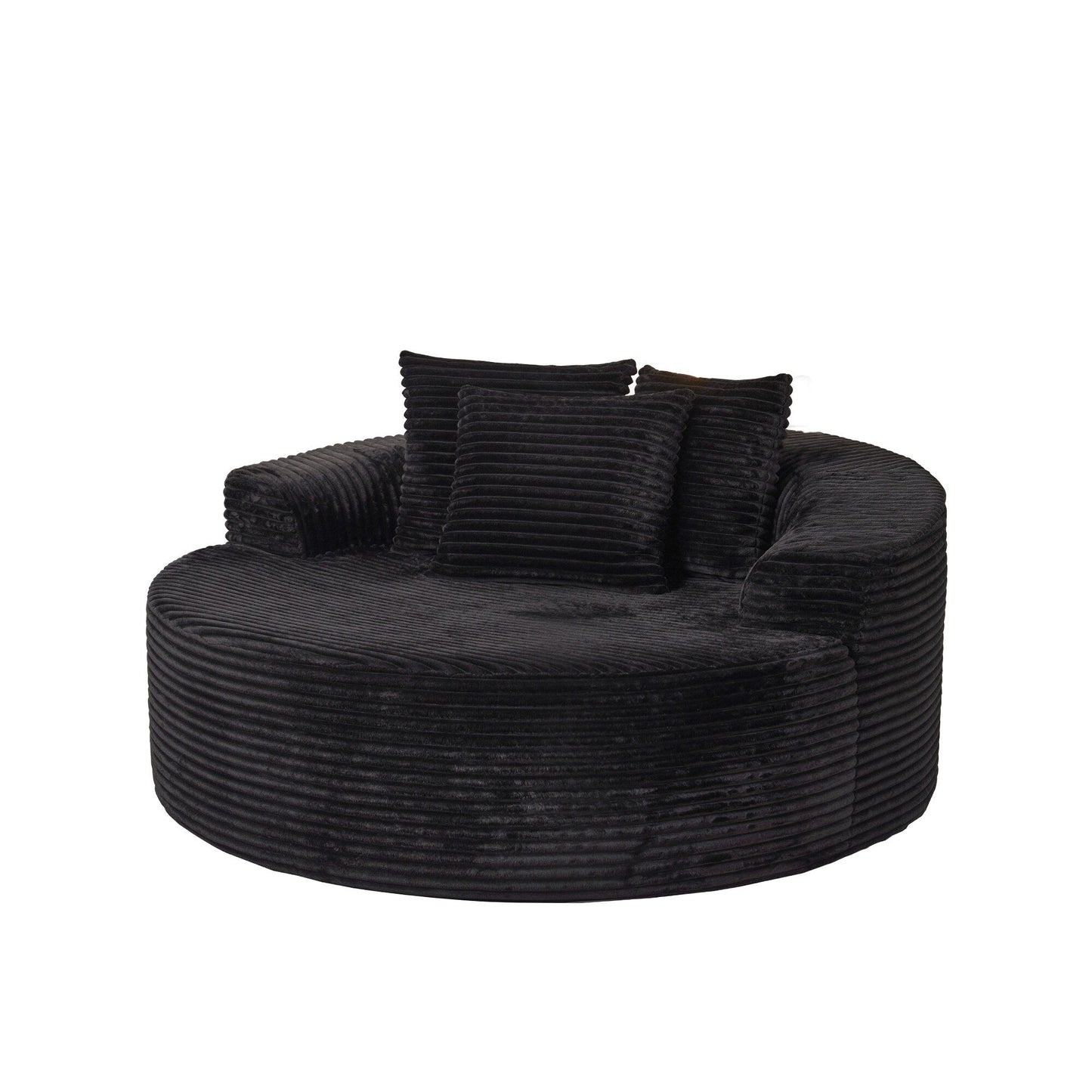 Divano moderno in tessuto felpato HOOOWOOO