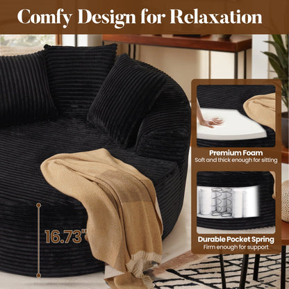 Divano moderno in tessuto felpato HOOOWOOO