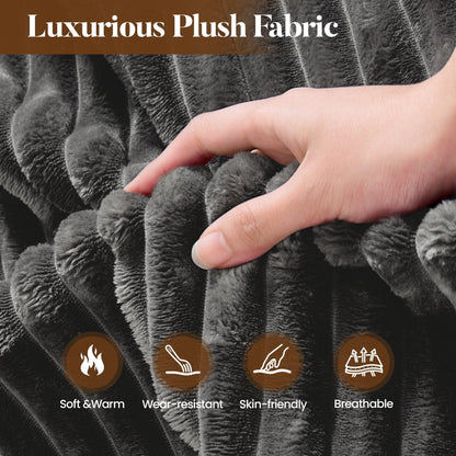 Divano moderno in tessuto felpato HOOOWOOO