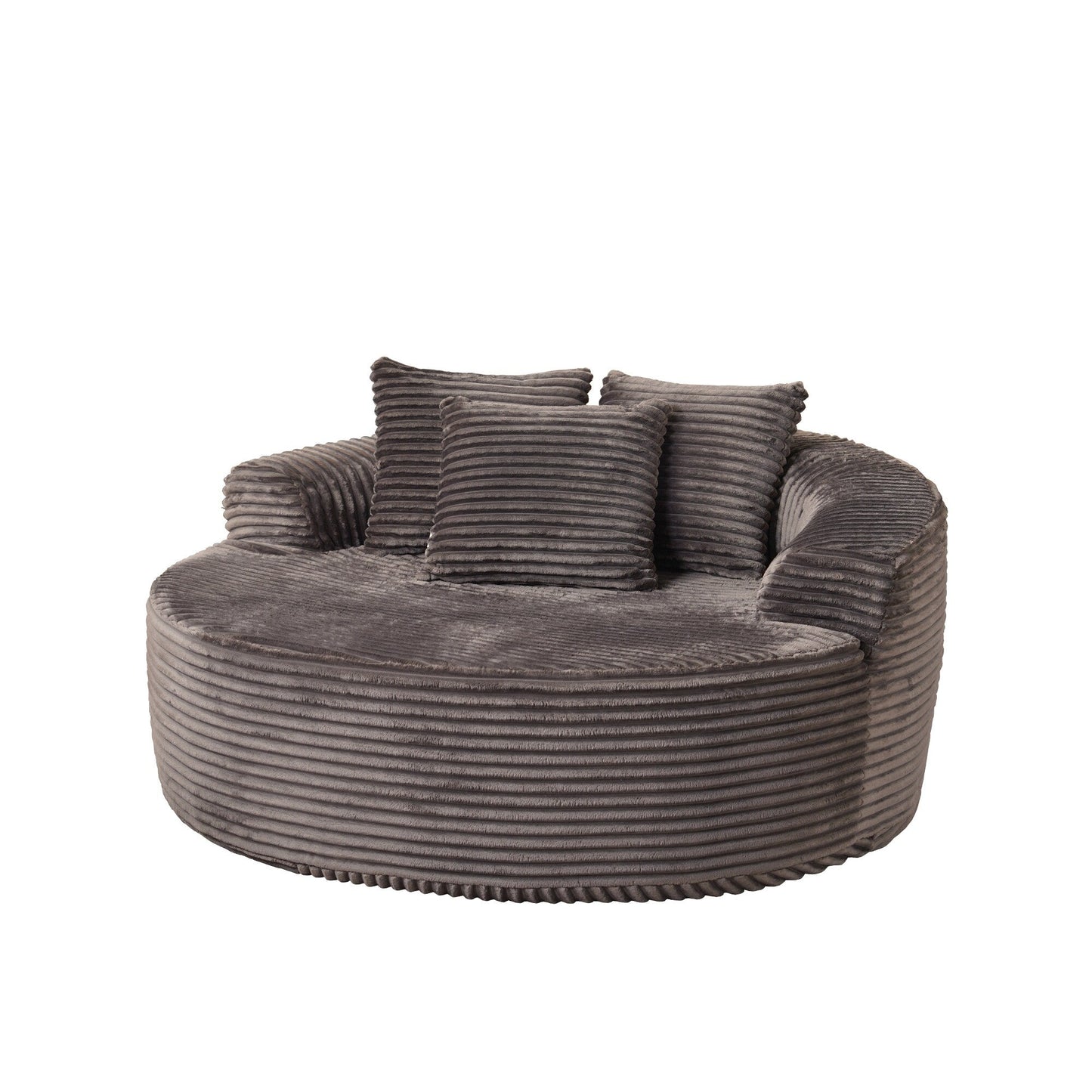 Divano moderno in tessuto felpato HOOOWOOO