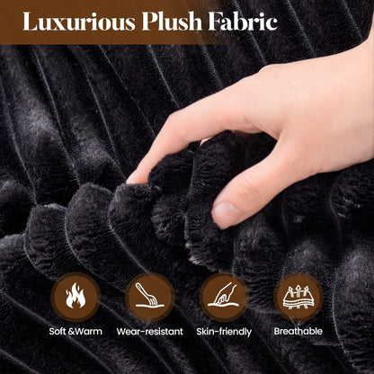 Divano moderno in tessuto felpato HOOOWOOO