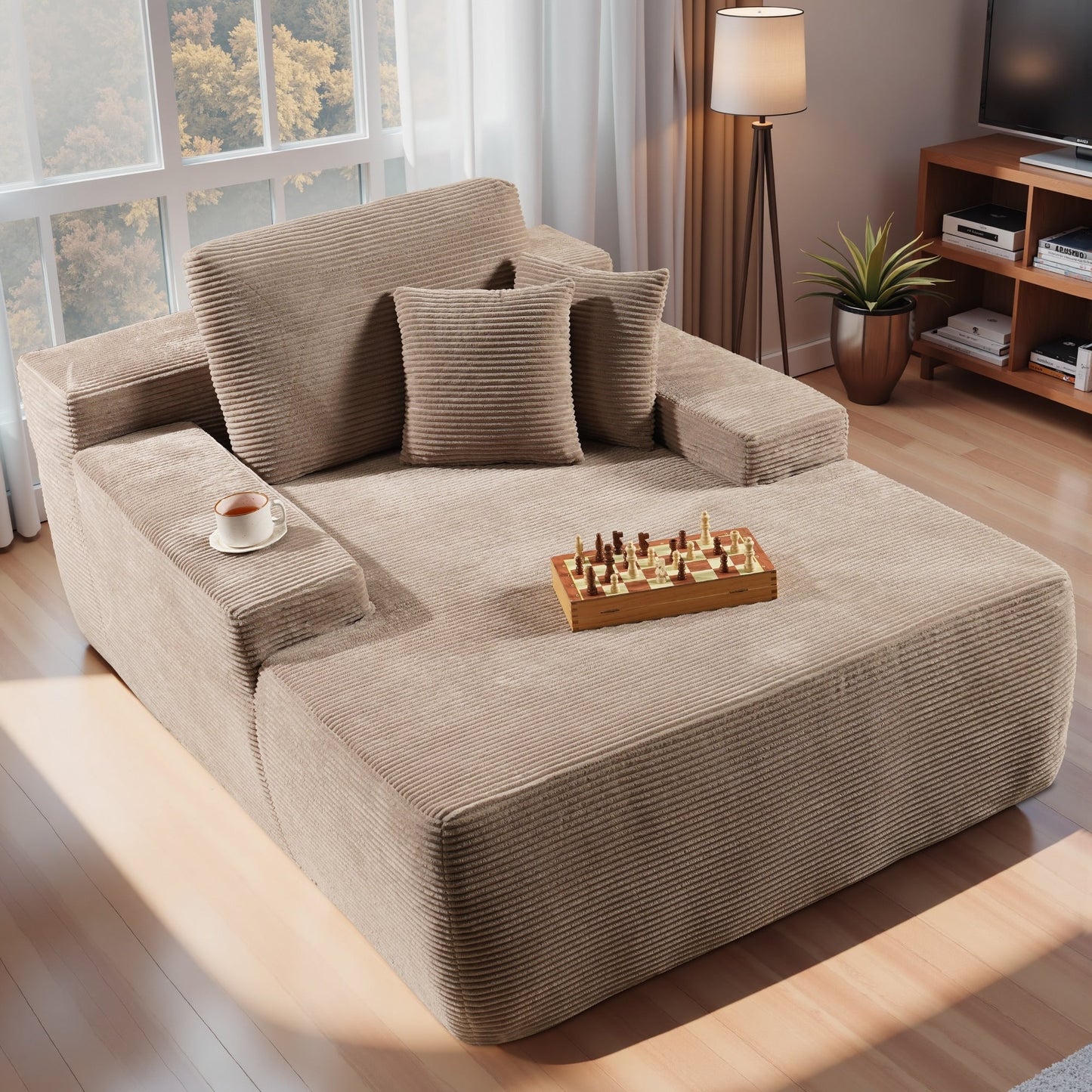 Divano moderno in tessuto HOOOWOOO Chaise longue