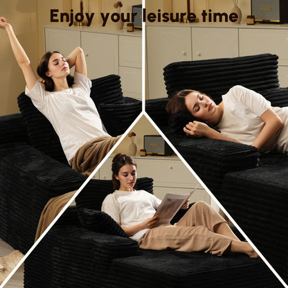 Divano moderno in tessuto HOOOWOOO Chaise longue