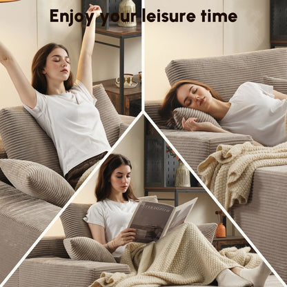 Divano moderno in tessuto HOOOWOOO Chaise longue