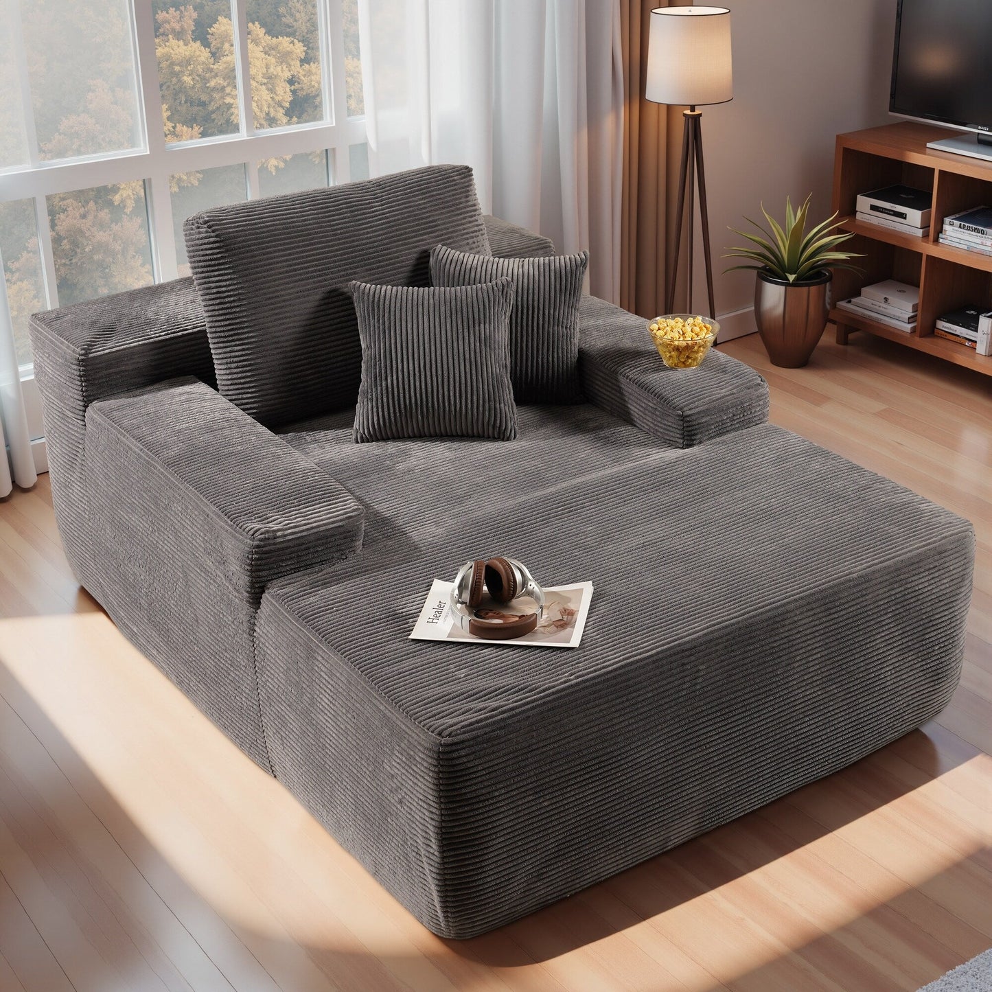 Divano moderno in tessuto HOOOWOOO Chaise longue