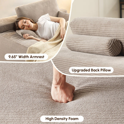 Divano moderno in tessuto HOOOWOOO Chaise longue