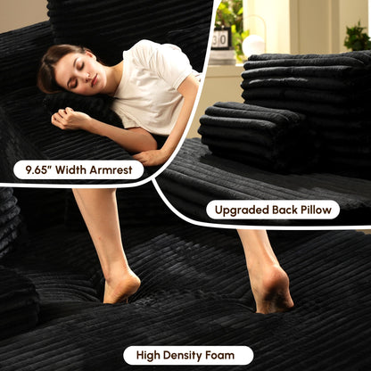 Divano moderno in tessuto HOOOWOOO Chaise longue